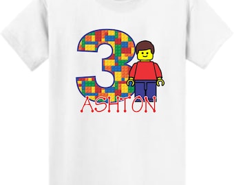 Lego Birthday Shirt
