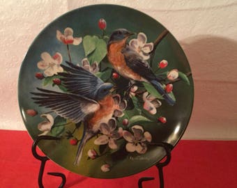 Vintage Edwin M. Knowles china plate