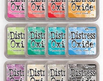 Tim Holtz distress oxide ink pad set of 12 Ranger SET 2 In stock!