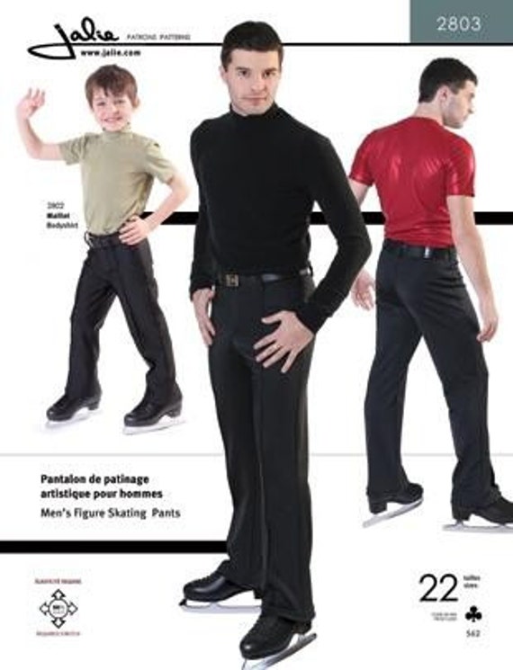 Jalie Men's Boy's Figure Ice Skating Pants Slacks