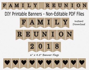  Family reunion decor Etsy