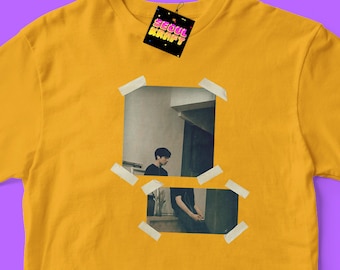 방탄소년단 BTS Jungkook Aesthetic Oil Paint Tape photo Unisex Kpop Shirt | bts kpop | bts | bts shirt