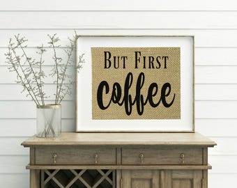 Coffee wall decor | Etsy