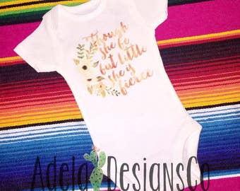 She is Fierce Infant, Toddler,& Youth Sizes