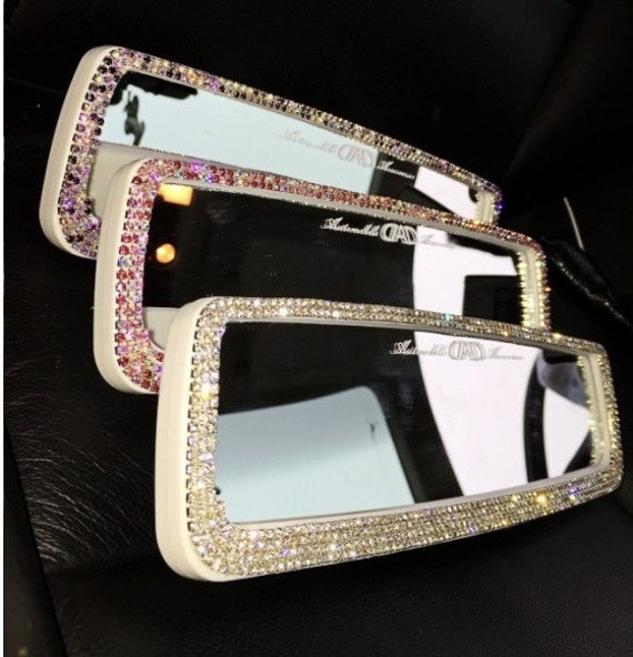 unique girl gift rhinestone Bling Car Accessories for women