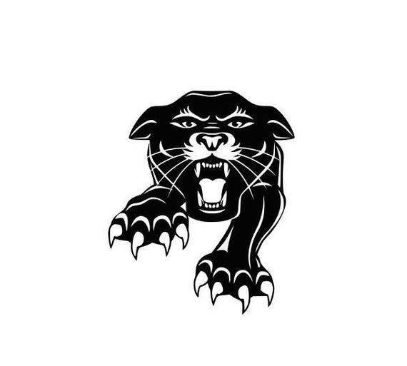 Download Panthers Mascot Football high school college SVG File Cutting