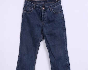 Levi Strauss &Co 501 Mens W35 L34 Trousers Denim Jeans Navy Cotton Vintage