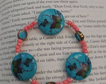 Butterfly Beaded Bracelet