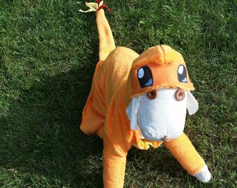Halloween costume for dogs, costumes, pet costume, Halloween outfit, Charmander costume, Halloween, costumes - S-XXL