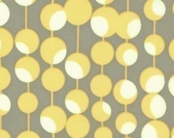 SALE-1 yard of Mustard Martini Dot by Amy Butler