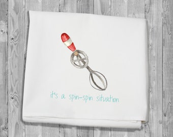 flour sack towel - Spin Spin kitchen