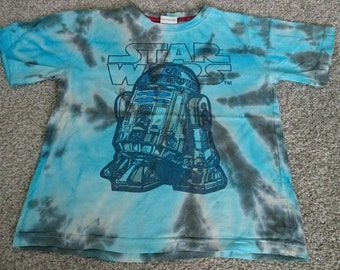 Star wars tie dye R2D2 tshirt