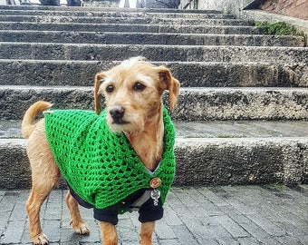 BLANCOAT SIZE S dog sweater blanket for small dogs chihuahua, dachshound, yorkshire terrier, toy poodle, hundepulli, hundekleidung