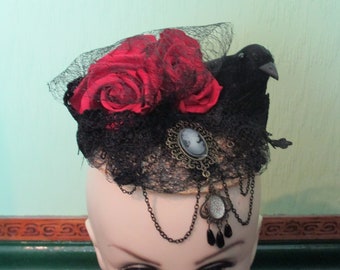 Gothic Victoriana Love Fascinator