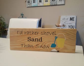 Beachy wall hanging decor