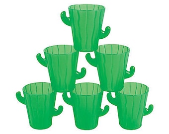 12/Cactus Party disposable cups / cactus theme/ cactus party / fiesta party/ fiesta