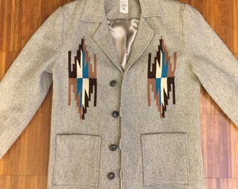 Chimayo "Ortega" wool coat