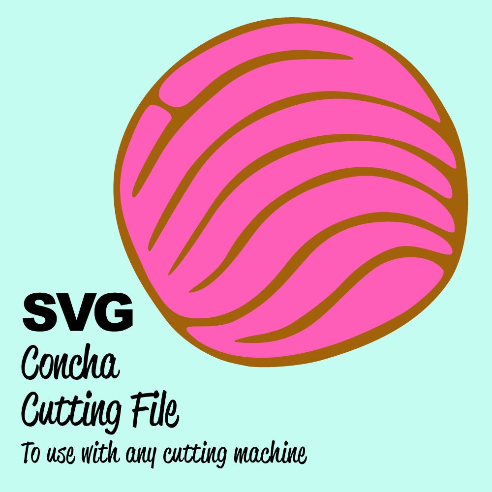 Download Concha SVG Cutting File for Cricut Silhouette Instant