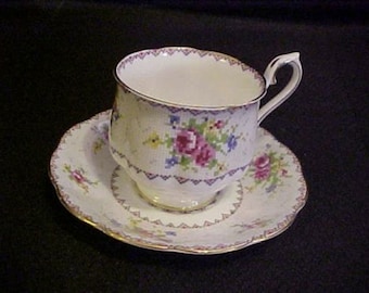Royal Albert Petit Point Cup and Saucer