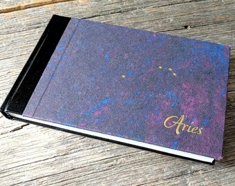 Aries Notebook - handbound journal