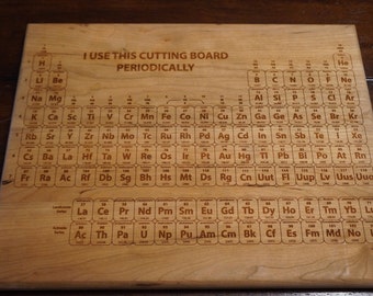 Cutting Board Periodic Table Cutting Board