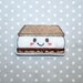 ITH S'more Feltie Machine Embroidery Design Pattern Download 4 Sizes Oversized In The Hoop Felties Felt Food Camping Smore