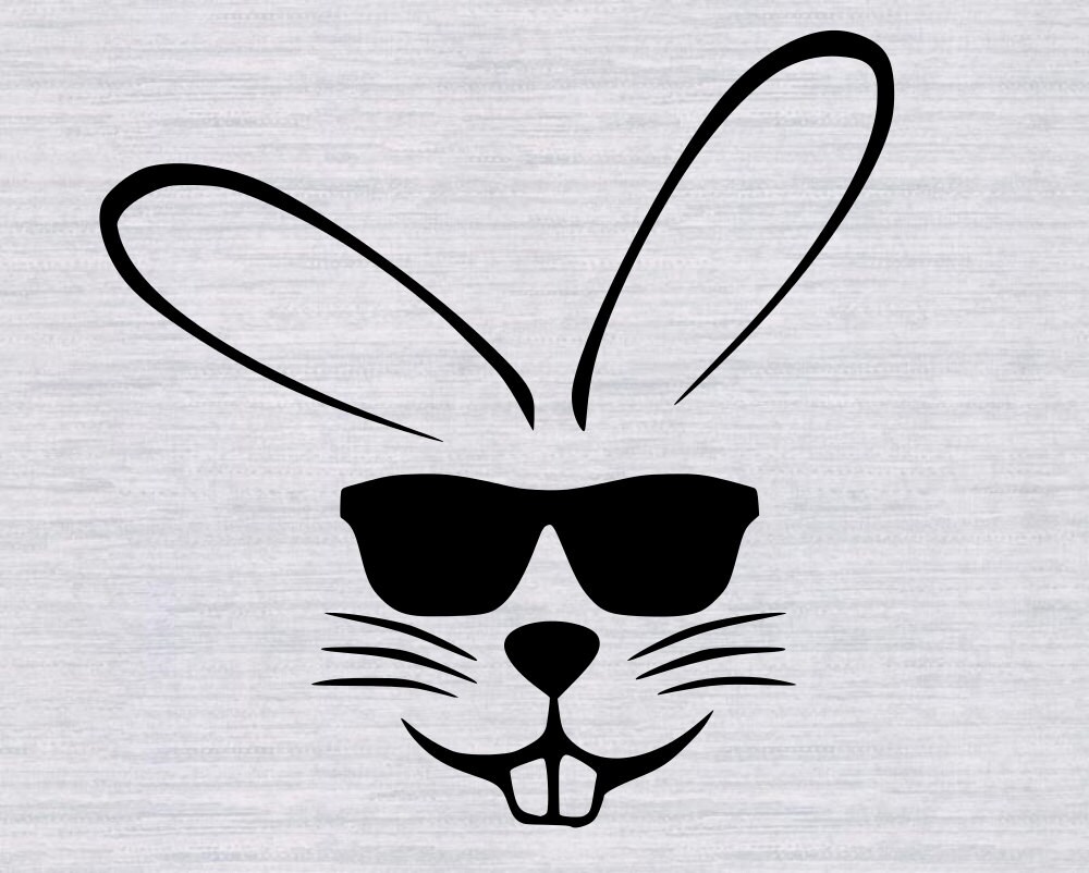 Free Free Bunny Svg With Glasses 932 SVG PNG EPS DXF File