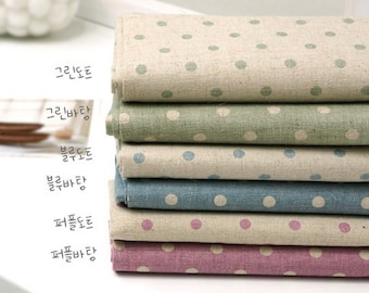Cotton Linen Fabric By The Yard