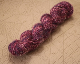 Kid Mohair and Merino Hand Spun Yarn