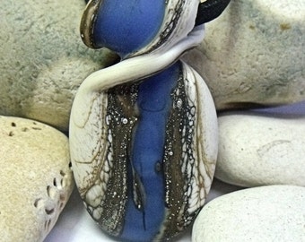 Dragon Tear, Lampwork Pendant, SRA, UK