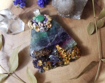 Floral Faerie Pendant