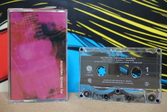 Loveless by My Bloody Valentine Vintage Cassette Tape