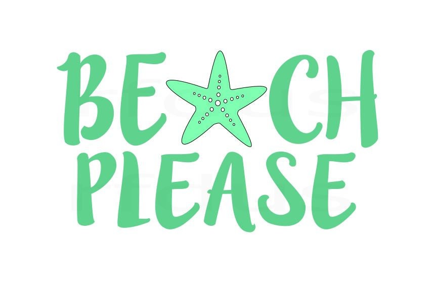Download Beach Please SVG Beach SVG Summer SVG Ocean svg Summer Cut
