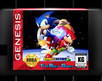 SPECIAL ORDER! "Sonic Classic Heroes" Custom Sega Genesis Sonic Hack AMAZING!
