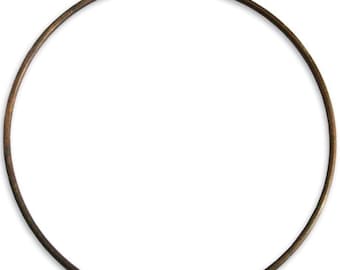 Brass Creative Hoop, 67mm Bracelet hoop, Vintaj Natural Brass H10