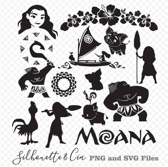 Download Princess Moana SVG DXF Moana Clipart Disney svg Disney