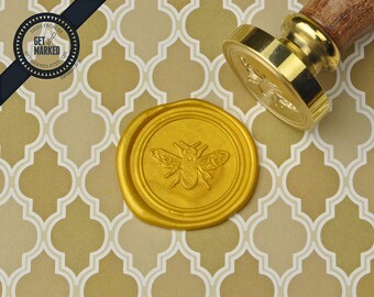 Bee - Wax Seal Stamp by Get Marked (WS0344)
