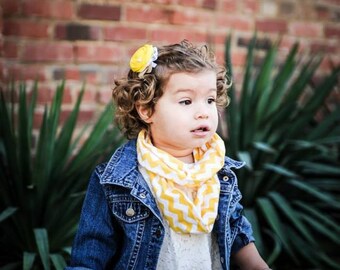 Chevron infinity scarf toddler girl boy scarf ANY COLOR blue green pink red yellow gray scarf infant toddler scarf circle loop kids scarf