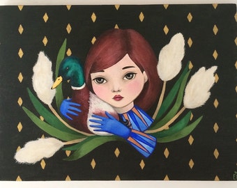 I'll take care of you - Mallard - Original artwork