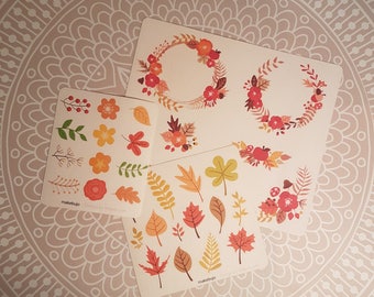 Autumn Planner Sticker Collection for Your Planner and Bullet Journal