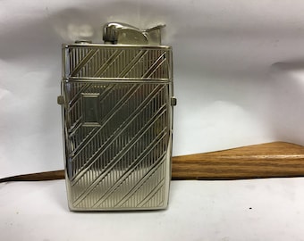 Evans Lighter and Cigarette Case, Vintage Lighter, Art Deco Lighter