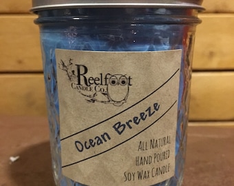 Ocean Breeze - Soy Wax Candle