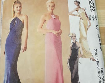 Mccalls 3222 evening elegance size12 to 18