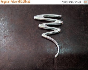 ON SALE Vintage Sterling Silver Brooch