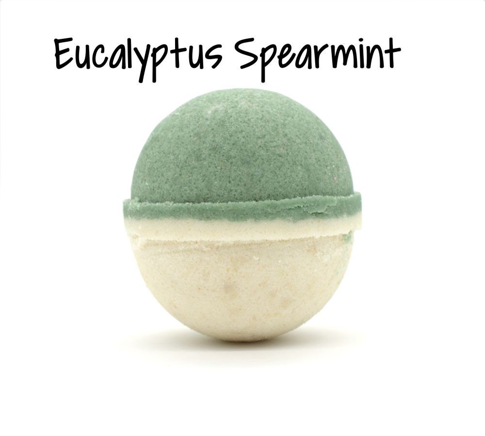 Eucalyptus Mint Bath Bomb Eucalyptus Spearmint Goat Milk