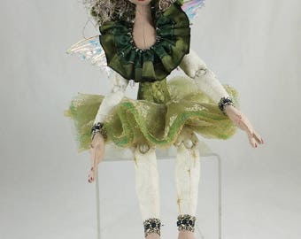Art Doll-Ivascis the Faery OOAK Cloth Doll
