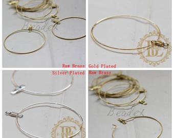 Brass Base / Loop / Charm / Earring Findings (C3299//F85)