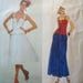 Vogue Printed Pattern ~ Vogue Paris Original ~ Yves Saint Laurent ~ Vogue 1642 ~ Size 10 ~ 1970s Misses Top and Skirt