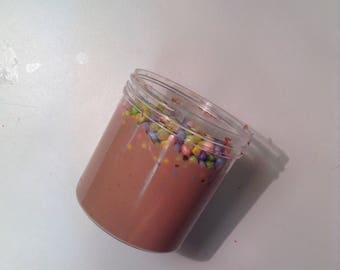 Chocolate Birthday Cake Slime