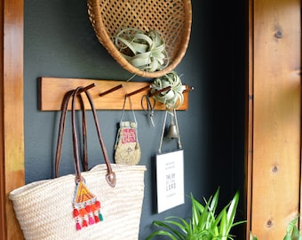 Large Extra Large Bamboo Rattan Basket | Large Bamboo Woven Basket Wall Display | Storage Basket | Boho Bohemian Jungalow Decor